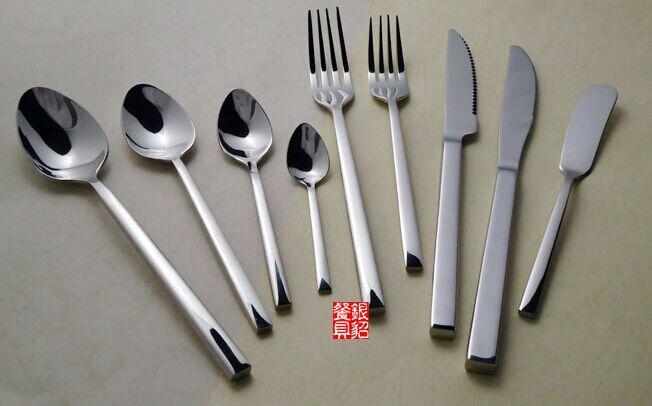  日用百货 餐具 刀叉,勺,筷,签 揭阳工厂直销不锈钢西餐刀叉勺